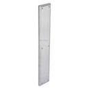 Heritage Brass Beveled Edge Fingerplate Satin Chrome Finish
 - V1166-SC