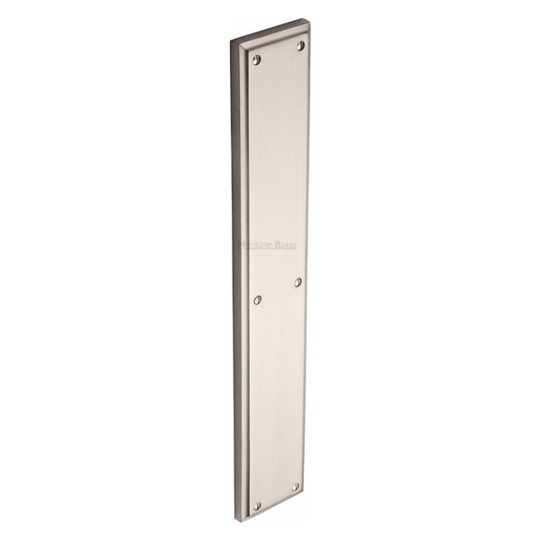 Heritage Brass Fingerplate Satin Nickel finish - V1166-SN - Choice Handles