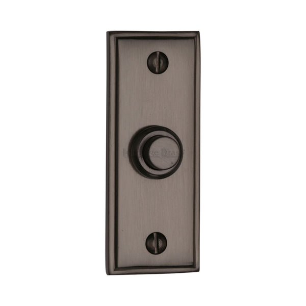 Heritage Brass Bell Push 3 x 1 Matt Bronze finish
 - FB360 - Choice Handles