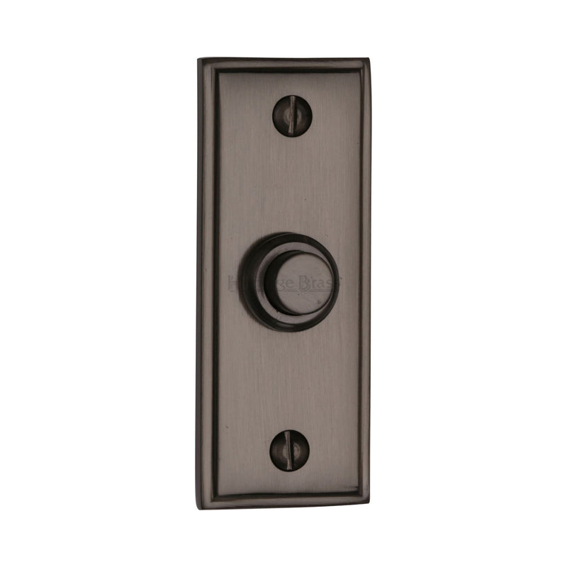 Heritage Brass Bell Push 3 x 1 Matt Bronze finish
 - FB360 - Choice Handles