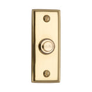 Heritage Brass Oblong Bell Push 3" x 1" Polished Brass finish - FB361 - Choice Handles