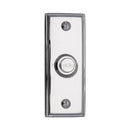 Heritage Brass Oblong Bell Push 3" x 1" Polished Chrome finish - FB362 - Choice Handles