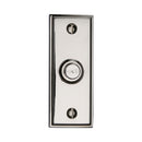 Heritage Brass Oblong Bell Push 3" x 1" Polished Nickel finish - FB363 - Choice Handles