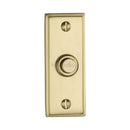 Heritage Brass Oblong Bell Push 3" x 1" Satin Brass finish - FB364 - Choice Handles