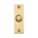 Heritage Brass Rectangular Bell Push Satin Brass finish - FB373 - Choice Handles