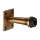 Heritage Brass Wall Mounted Door Stop 2 1/2" Antique finish - V1190-AT - Choice Handles