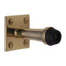 Heritage Brass Wall Mounted Door Stop 2 1/2" Polished Brass finish - V1190-PB - Choice Handles