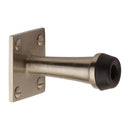 Heritage Brass Wall Mounted Door Stop 2 1/2" Satin Nickel finish - V1190-SN - Choice Handles
