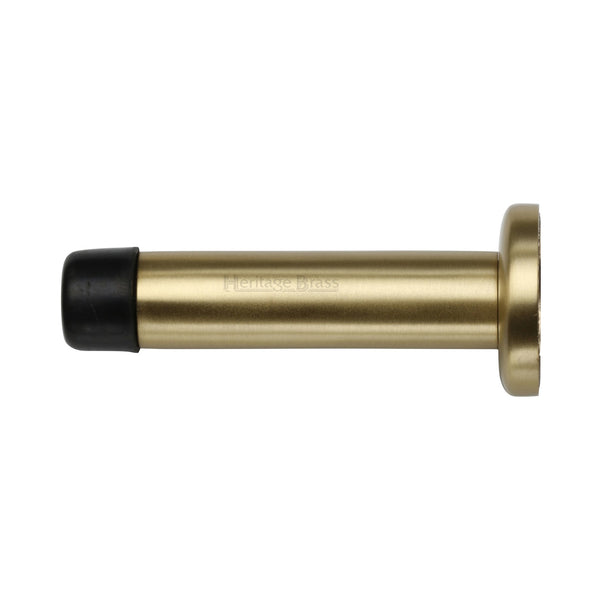 Heritage Brass Projection Door Stop 2 1/2" Satin Brass finish - V1192 64-SB