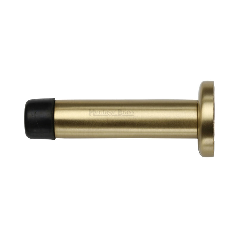 Heritage Brass Projection Door Stop 2 1/2" Satin Brass finish - V1192 64-SB