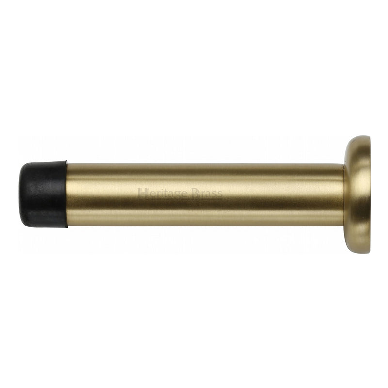 Heritage Brass Projection Door Stop 3" Satin Brass finish - V1192 76-SB