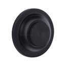 Heritage Brass Wall Mounted Door Stop Buffer Matt Black Finish
 - V1194-BKMT