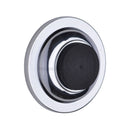 Heritage Brass Wall Mounted Door Stop Buffer Polished Chrome Finish
 - V1194-PC