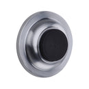 Heritage Brass Wall Mounted Door Stop Buffer Satin Chrome Finish
 - V1194-SC