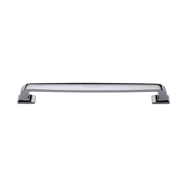 Heritage Brass Door Pull Handle Durham Design 345mm Polished Chrome Finish
 - V1210 345-PC - Choice Handles