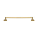 Heritage Brass Door Pull Handle Durham Design 497mm Satin Brass Finish
 - V1210 497-SB - Choice Handles