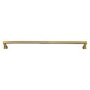 Heritage Brass Door Pull Handle Pyramid Design 326mm Antique Brass Finish
 - V1232 326-AT - Choice Handles