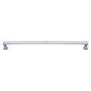 Heritage Brass Door Pull Handle Pyramid Design 478mm& Polished Chrome Finish
 - V1232 478-PC - Choice Handles