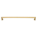 Heritage Brass Door Pull Handle Pyramid Design 326mm Satin Brass Finish
 - V1232 326-SB - Choice Handles