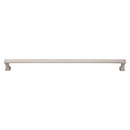 Heritage Brass Door Pull Handle Pyramid Design 478mm Satin Nickel Finish
 - V1232 478-SN - Choice Handles