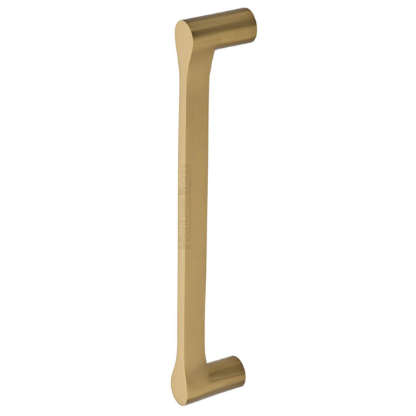 Heritage Brass Door Pull Handle Gio Design 332mm Satin Brass Finish
 - V1238 332-SB - Choice Handles