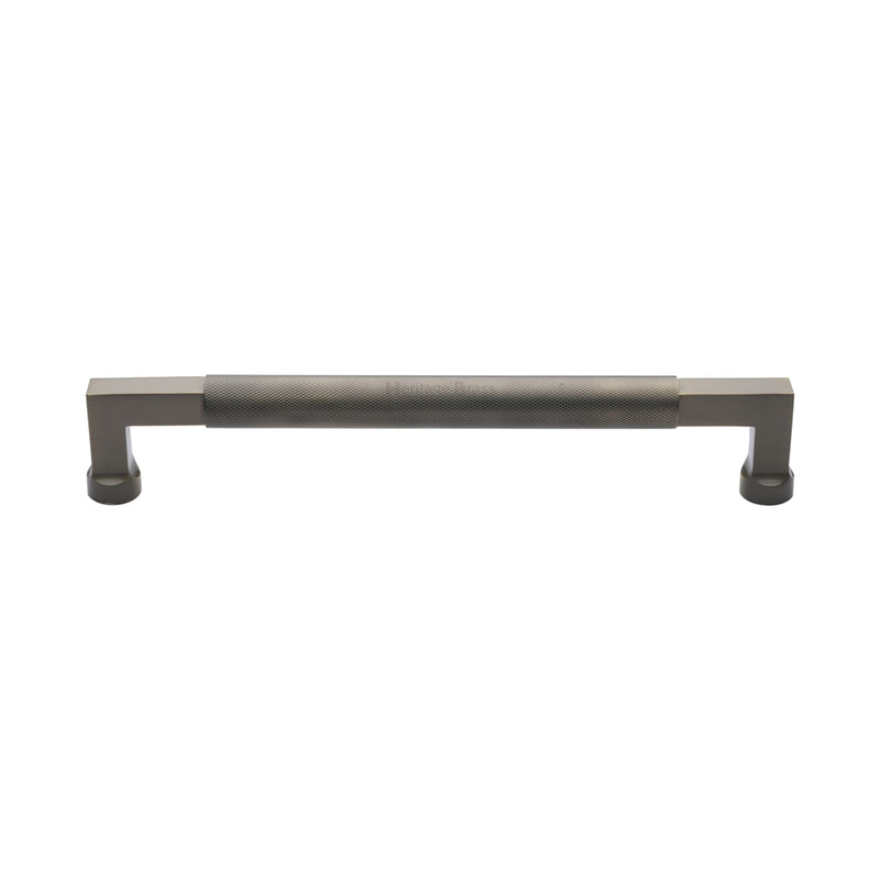 Heritage Brass Door Pull Handle Bauhaus Design 330mm Antique Brass Finish
 - V1312 330-AT - Choice Handles