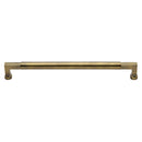 Heritage Brass Door Pull Handle Bauhaus Design 483mm& Antique Brass Finish
 - V1312 483-AT - Choice Handles