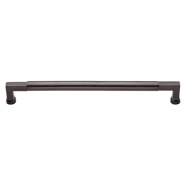 Heritage Brass Door Pull Handle Bauhaus Design 483mm Matt Bronze Finish
 - V1312 483-MB - Choice Handles