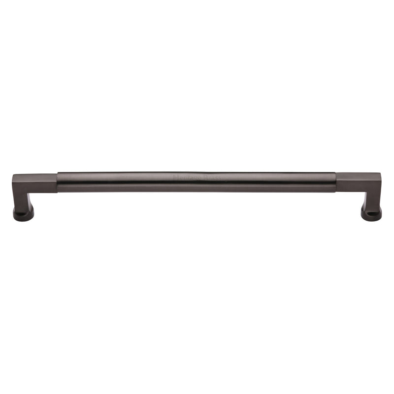 Heritage Brass Door Pull Handle Bauhaus Design 483mm Matt Bronze Finish
 - V1312 483-MB - Choice Handles