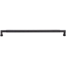 Heritage Brass Door Pull Handle Hammered Bauhaus Design 635mm Matt Bronze finish
 - V1317 635-MB