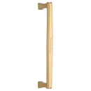 Heritage Brass Door Pull Handle Deco Design 305mm Satin Brass Finish - V1334 305-SB - Choice Handles