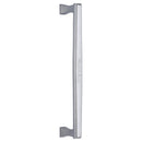 Heritage Brass Door Pull Handle Deco Design 305mm Satin Chrome Finish
 - V1334 305-SC - Choice Handles