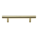 Heritage Brass Door Pull Handle Bar Design 305mm Polished Brass Finish
 - V1361 305-PB - Choice Handles