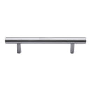 Heritage Brass Door Pull Handle Bar Design 305mm& Polished Chrome Finish
 - V1361 305-PC - Choice Handles