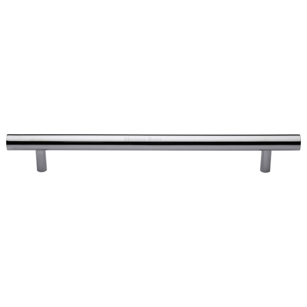 Heritage Brass Door Pull Handle Bar Design 457mm Polished Chrome Finish
 - V1361 457-PC - Choice Handles