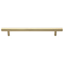 Heritage Brass Door Pull Handle Bar Design 457mm Satin Brass Finish
 - V1361 457-SB - Choice Handles