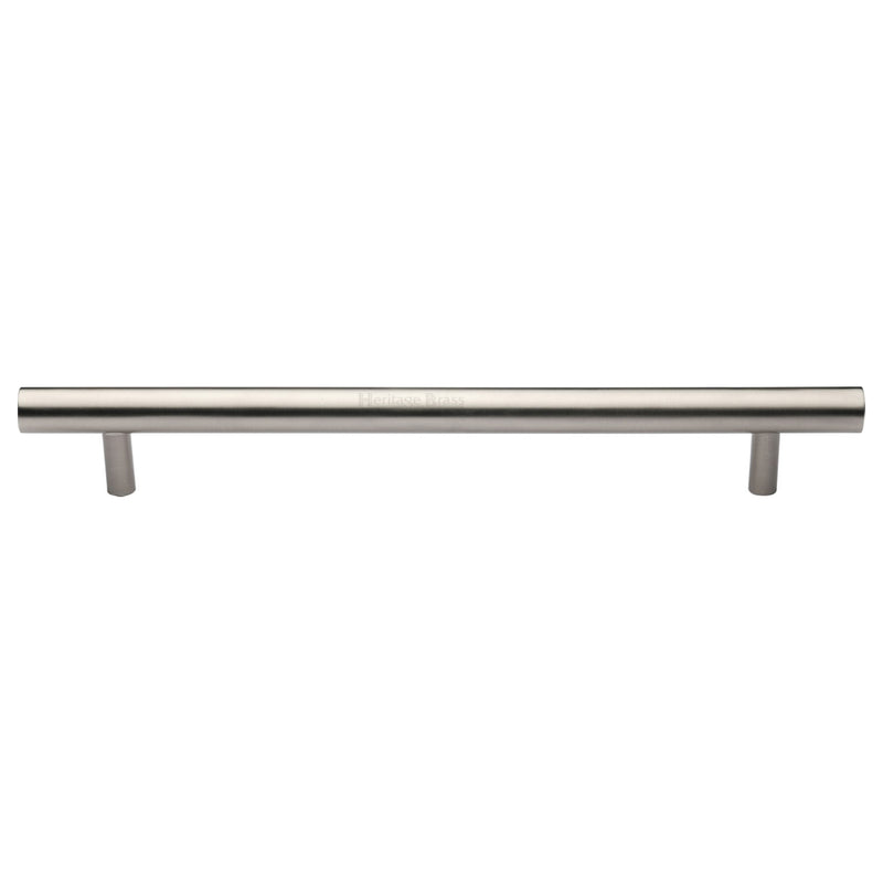 Heritage Brass Door Pull Handle Bar Design 457mm Satin Nickel Finish
 - V1361 457-SN - Choice Handles