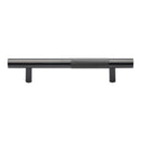 Heritage Brass Door Pull Handle Bar Knurled Design 305mm Matt Bronze Finish
 - V1365 305-MB - Choice Handles
