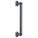 Heritage Brass Door Pull Handle Traditional Design 330mm Polished Chrome Finish - V1376 330-PC - Choice Handles