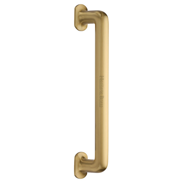 Heritage Brass Door Pull Handle Traditional Design 330mm Satin Brass Finish
 - V1376 330-SB - Choice Handles