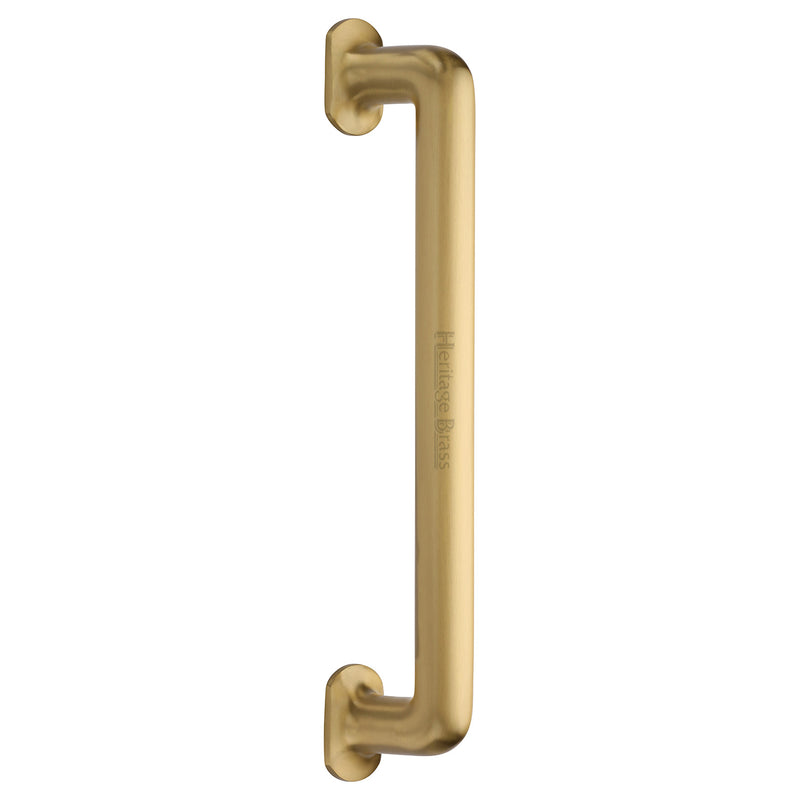 Heritage Brass Door Pull Handle Traditional Design 330mm Satin Brass Finish
 - V1376 330-SB - Choice Handles