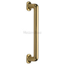 Heritage Brass Door Pull Handle Traditional Design 482mm Polished Brass Finish - V1376 482-PB - Choice Handles