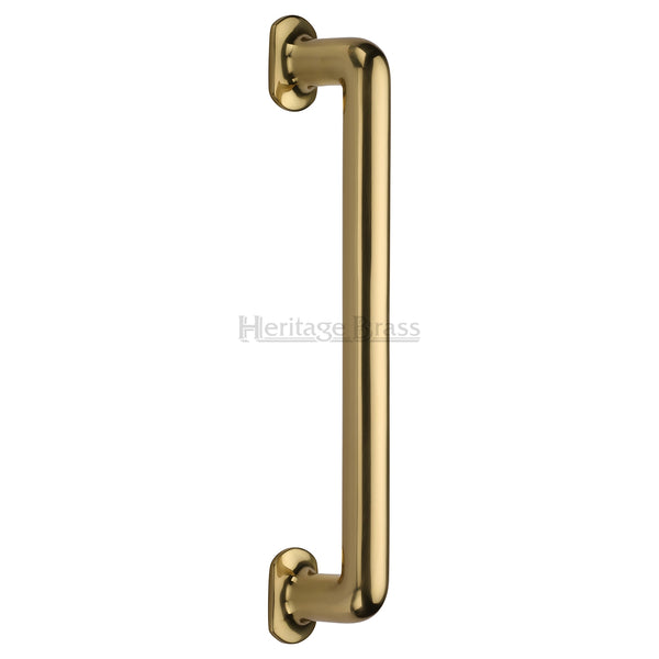 Heritage Brass Door Pull Handle Traditional Design 482mm Polished Brass Finish - V1376 482-PB - Choice Handles