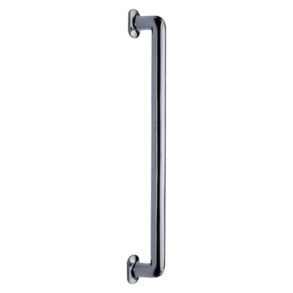 Heritage Brass Door Pull Handle Traditional Design 482mm Polished Chrome Finish - V1376 482-PC - Choice Handles