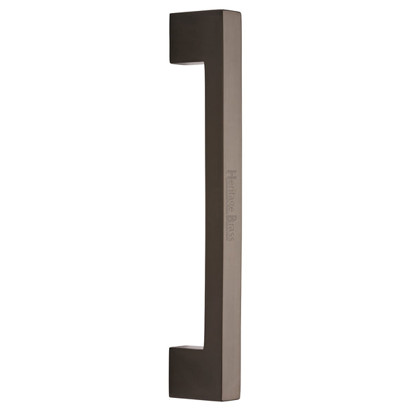 Heritage Brass Door Pull Handle Urban Design 305mm Matt Bronze Finish - V1390 305-MB - Choice Handles