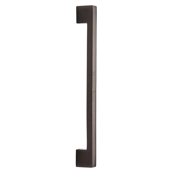 Heritage Brass Door Pull Handle Urban Design 457mm Matt Bronze& Finish
 - V1390 457-MB - Choice Handles