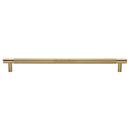 Heritage Brass Appliance Pull Knurled Design 457mm Satin Brass Finish
 - V1465 457-SB
