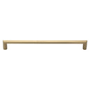 Heritage Brass Door Pull Handle Hexagonal Design 480mm Satin Brass Finish
 - V1473 480-SB - Choice Handles