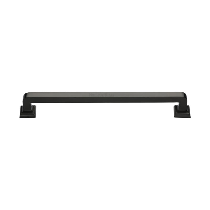 Heritage Brass Door Pull Handle Square Vintage Design 338mm Matt Bronze Finish
 - V1964 338-MB - Choice Handles