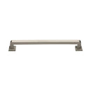 Heritage Brass Door Pull Handle Square Vintage Design 338mm& Satin Nickel Finish
 - V1964 338-SN - Choice Handles